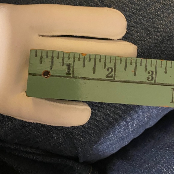 Vintage White Cotton Medium Length Gloves - Picture 5 of 6